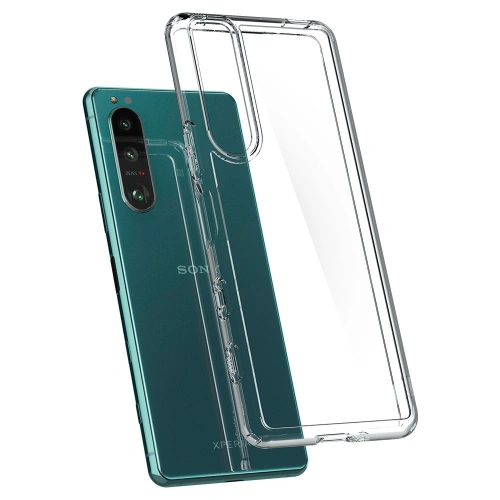 Kup Etui Spigen Ultra Hybrid Sony Xperia 5 III Crystal Clear - SPN1638CL - {ean13} - Sklep Home Screen