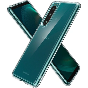 Kup Etui Spigen Ultra Hybrid Sony Xperia 5 III Crystal Clear - SPN1638CL - {ean13} - Sklep Home Screen