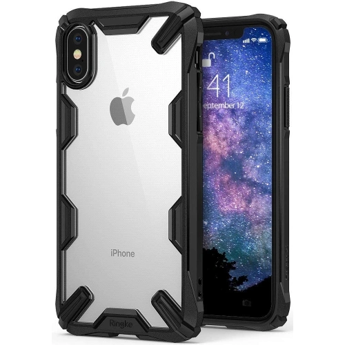 Kup Etui Ringke Fusion-X iPhone XS/X 5.8 Fekete - RGK755BLK - {ean13} - Sklep Home Screen