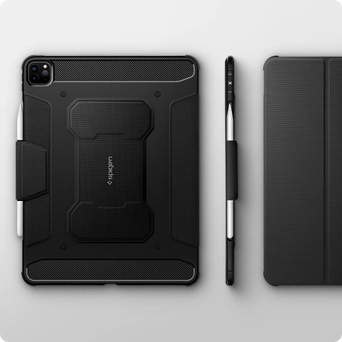 Kup Etui Spigen Rugged Armor Pro Apple iPad Pro 12.9 2021 (5. generacji) Black - SPN16339BLK - {ean13} - Sklep Home Screen