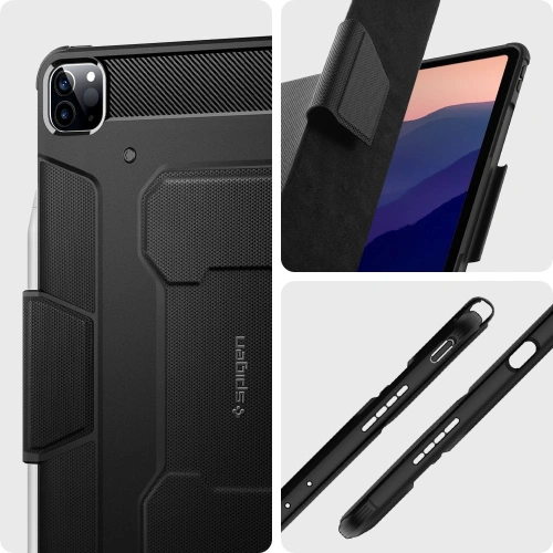 Kup Etui Spigen Rugged Armor Pro Apple iPad Pro 12.9 2021 (5. generacji) Black - SPN16339BLK - {ean13} - Sklep Home Screen