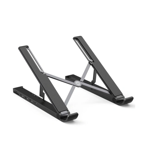 Kup Suport reglat pentru laptop și stație de docking 2 în 1 UGREEN X-KIT, USB-C, 2xUSB 3.0, 4K HDMI, SD/TF (neagră) - UGR971BLK - {ean13} - Sklep Home Screen
