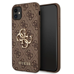 Kup Etui Guess GUHCN614GMGBR Apple iPhone 11 barna/brown hardcase 4G Big Metal Logo - GUE994BR - {ean13} - Sklep Home Screen