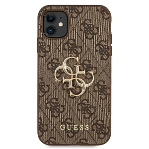 Kup Etui Guess GUHCN614GMGBR Apple iPhone 11 barna/brown hardcase 4G Big Metal Logo - GUE994BR - {ean13} - Sklep Home Screen