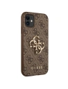Buy Guess GUHCN614GMGBR Apple iPhone 11 brown hardcase 4G Big Metal Logo - GUE994BR - {ean13} - Home Screen Store Europe