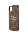 Buy Guess GUHCN614GMGBR Apple iPhone 11 brown hardcase 4G Big Metal Logo - GUE994BR - {ean13} - Home Screen Store Europe