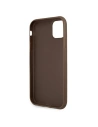 Buy Guess GUHCN614GMGBR Apple iPhone 11 brown hardcase 4G Big Metal Logo - GUE994BR - {ean13} - Home Screen Store Europe