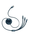 Buy Baseus Bright Mirror 3-in-1 cable USB For M+L+T 3.5A 1.2m (blue) - BSU2725BLU - {ean13} - Home Screen Store Europe