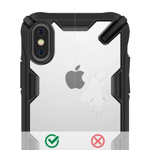 Buy Ringke Fusion-X iPhone XS/X 5.8 Black - RGK755BLK - {ean13} - Home Screen Store Europe