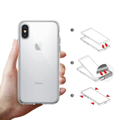 Kup Etui Ringke Air iPhone XS/X 5.8 Clear - RGK756CL - {ean13} - Sklep Home Screen