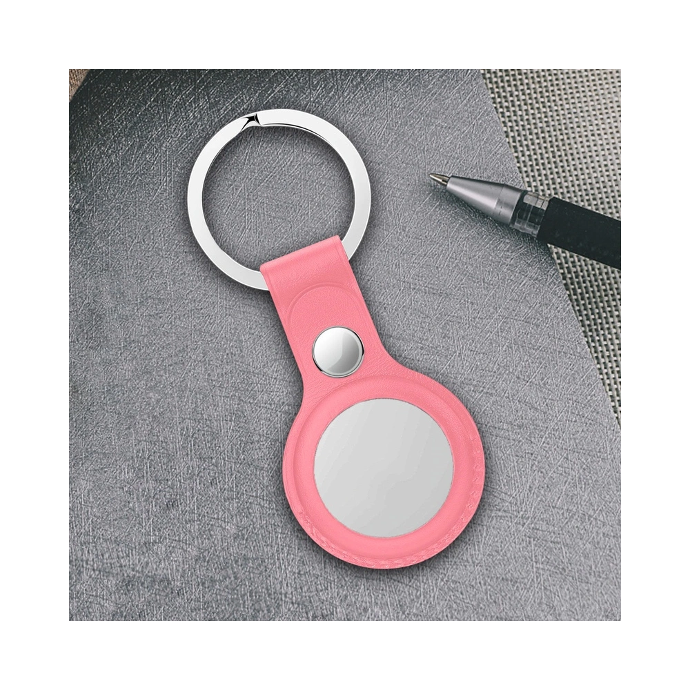 Etui z wegańskiej skóry Loco Dot Leather Apple AirTag Red