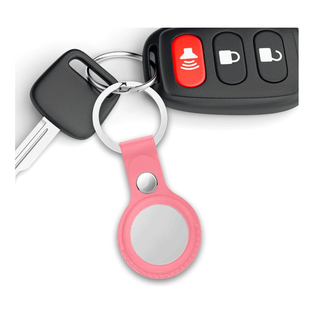 Etui z wegańskiej skóry Loco Dot Leather Apple AirTag Red