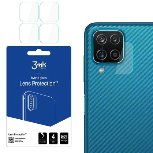 Kup Hibrid üveg a fényképezőgép objektívhez 3MK Lencsevédő Samsung Galaxy M12 [4 PACK] - 3MK1784 - {ean13} - Sklep Home Screen