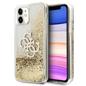 Kup Etui Guess GUHCN61LG4GGO Apple iPhone 11 arany színű/hardcase 4G Big Liquid Glitter - GUE996GLD - {ean13} - Sklep Home Screen