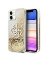 Etui Guess GUHCN61LG4GGO Apple iPhone 11 arany színű/hardcase 4G Big Liquid Glitter