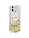 Buy Guess GUHCN61LG4GGO Apple iPhone 11 gold hardcase 4G Big Liquid Glitter - GUE996GLD - {ean13} - Home Screen Store Europe