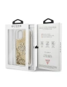 Buy Guess GUHCN61LG4GGO Apple iPhone 11 gold hardcase 4G Big Liquid Glitter - GUE996GLD - {ean13} - Home Screen Store Europe