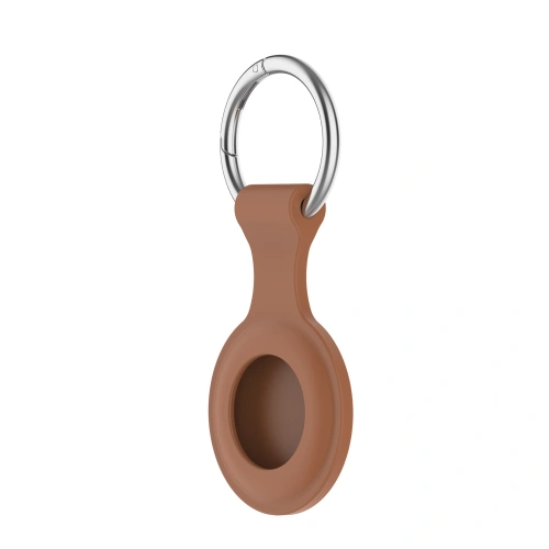 Kup Etui din silicone Loco Dot Silicone Apple AirTag Brown - LOC009BR - {ean13} - Sklep Home Screen