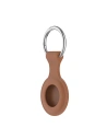 Etui din silicone Loco Dot Silicone Apple AirTag Brown