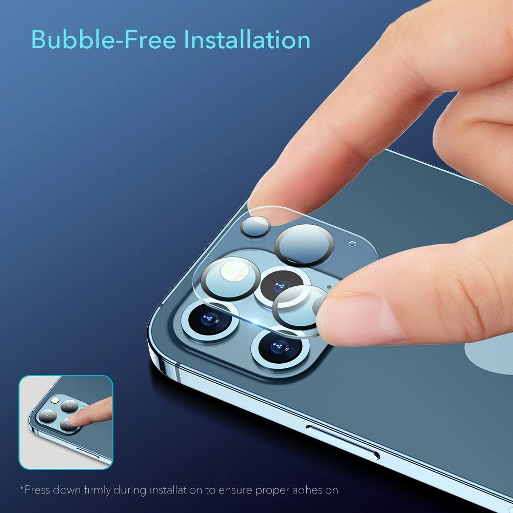 Szkło hartowane na aparat ESR Camera Lens Apple iPhone 12 Pro Clear [2 PACK]