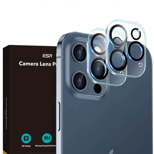 Kup Edzett üveg ESR fényképezőgép lencséhez Apple iPhone 12 Pro Max Clear [2 PACK] - ESR326CL - {ean13} - Sklep Home Screen