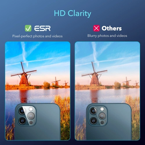 Kup Edzett üveg ESR fényképezőgép lencséhez Apple iPhone 12 Pro Max Clear [2 PACK] - ESR326CL - {ean13} - Sklep Home Screen