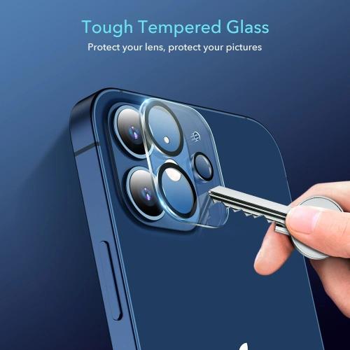 Kup ESR Apple Gehärtetes Kamera Glas Kamera Objektiv iPhone 12 mini Klar [2 PACK] - ESR328CL - {ean13} - Sklep Home Screen