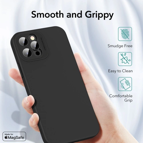 Kup Tok ESR Cloud Soft MagSafe Apple iPhone 12 Pro Fekete - ESR329BLK - {ean13} - Sklep Home Screen