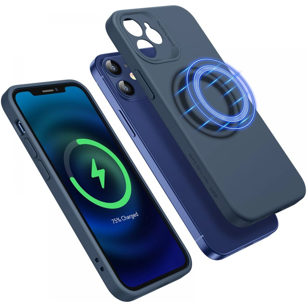 Etui ESR Cloud Soft MagSafe Apple iPhone 12 Blue