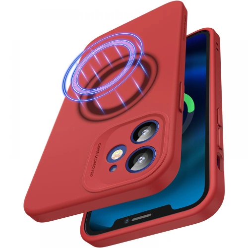 Kup Etui ESR Cloud Soft MagSafe Apple iPhone 12 Red - ESR332RED - {ean13} - Sklep Home Screen