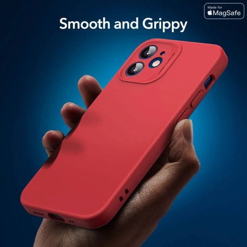 Kup Etui ESR Cloud Soft MagSafe Apple iPhone 12 Piros - ESR332RED - {ean13} - Sklep Home Screen