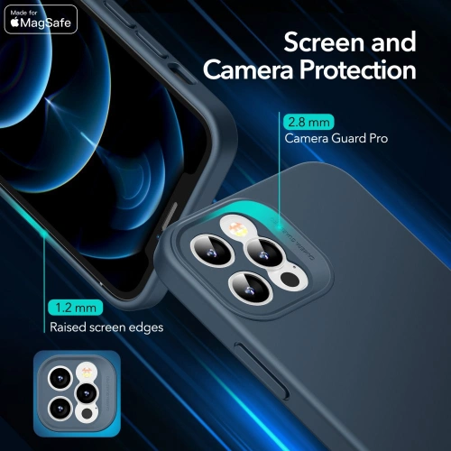 Kup Etui ESR Cloud Soft MagSafe Apple iPhone 12 Pro Kék - ESR333BLU - {ean13} - Sklep Home Screen