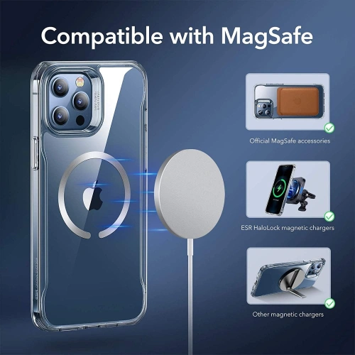 Kup Etui ESR CH Halolock MagSafe Apple iPhone 12 Pro Max Jelly Clear - ESR339CL - {ean13} - Sklep Home Screen