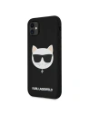 Kup Karl Lagerfeld Apple Tasche KLHCN61SLCHBK iPhone 11 Hartschalenetui schwarz/schwarz Silikon Choupette - KLD545BLK - {ean13} - Sklep Home Screen