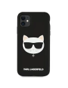 Kup Karl Lagerfeld Apple Tasche KLHCN61SLCHBK iPhone 11 Hartschalenetui schwarz/schwarz Silikon Choupette - KLD545BLK - {ean13} - Sklep Home Screen