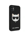 Kup Karl Lagerfeld Apple Tasche KLHCN61SLCHBK iPhone 11 Hartschalenetui schwarz/schwarz Silikon Choupette - KLD545BLK - {ean13} - Sklep Home Screen
