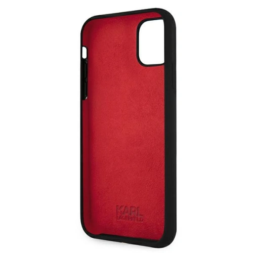 Kup Karl Lagerfeld Apple Tasche KLHCN61SLCHBK iPhone 11 Hartschalenetui schwarz/schwarz Silikon Choupette - KLD545BLK - {ean13} - Sklep Home Screen