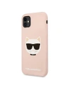 Kup Etui Karl Lagerfeld KLHCN61SLCHLP Apple iPhone 11 hardcase roz deschis/pink deschis Silicon Choupette - KLD546PNK - {ean13} - Sklep Home Screen