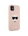 Kup Etui Karl Lagerfeld KLHCN61SLCHLP Apple iPhone 11 hardcase roz deschis/pink deschis Silicon Choupette - KLD546PNK - {ean13} - Sklep Home Screen