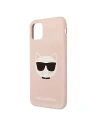 Kup Etui Karl Lagerfeld KLHCN61SLCHLP Apple iPhone 11 hardcase roz deschis/pink deschis Silicon Choupette - KLD546PNK - {ean13} - Sklep Home Screen