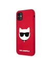 Kup Karl Lagerfeld Apple Tasche KLHCN61SLCHRE iPhone 11 Hartschalenetui rot/rot Silikon Choupette - KLD547RED - {ean13} - Sklep Home Screen