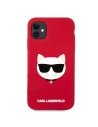 Kup Karl Lagerfeld Apple Tasche KLHCN61SLCHRE iPhone 11 Hartschalenetui rot/rot Silikon Choupette - KLD547RED - {ean13} - Sklep Home Screen