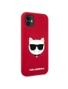 Kup Karl Lagerfeld Apple Tasche KLHCN61SLCHRE iPhone 11 Hartschalenetui rot/rot Silikon Choupette - KLD547RED - {ean13} - Sklep Home Screen