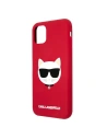 Kup Karl Lagerfeld Apple Tasche KLHCN61SLCHRE iPhone 11 Hartschalenetui rot/rot Silikon Choupette - KLD547RED - {ean13} - Sklep Home Screen