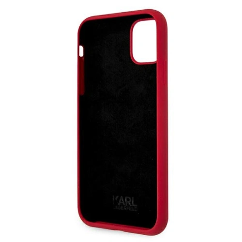 Kup Karl Lagerfeld Apple Tasche KLHCN61SLCHRE iPhone 11 Hartschalenetui rot/rot Silikon Choupette - KLD547RED - {ean13} - Sklep Home Screen
