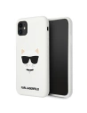 Etui Karl Lagerfeld KLHCN61SLCHWH Apple iPhone 11 hardcase biały/white Silicone Choupette