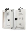 Kup Etui Karl Lagerfeld KLHCN61SLCHWH Apple iPhone 11 hardcase biały/white Silicone Choupette - KLD548WHT - {ean13} - Sklep Home Screen