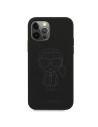 Kup Karl Lagerfeld Apple Tasche KLHCP12LSILTTBK iPhone 12 Pro Max schwarz/schwarz Silikon Ikonik Outline - KLD549BLK - {ean13} - Sklep Home Screen