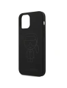 Kup Karl Lagerfeld Apple Tasche KLHCP12LSILTTBK iPhone 12 Pro Max schwarz/schwarz Silikon Ikonik Outline - KLD549BLK - {ean13} - Sklep Home Screen
