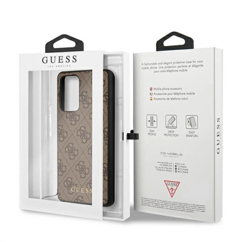 Kup Etui Guess GUHCA72GF4GBR Samsung Galaxy A72 brun/hard case 4G Charms Collection - GUE997BR - {ean13} - Sklep Home Screen